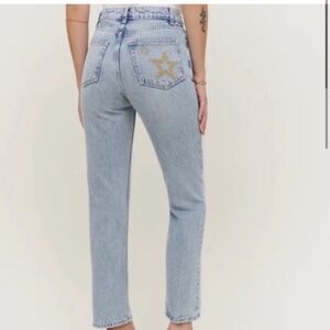 Reformation stars denim size 25